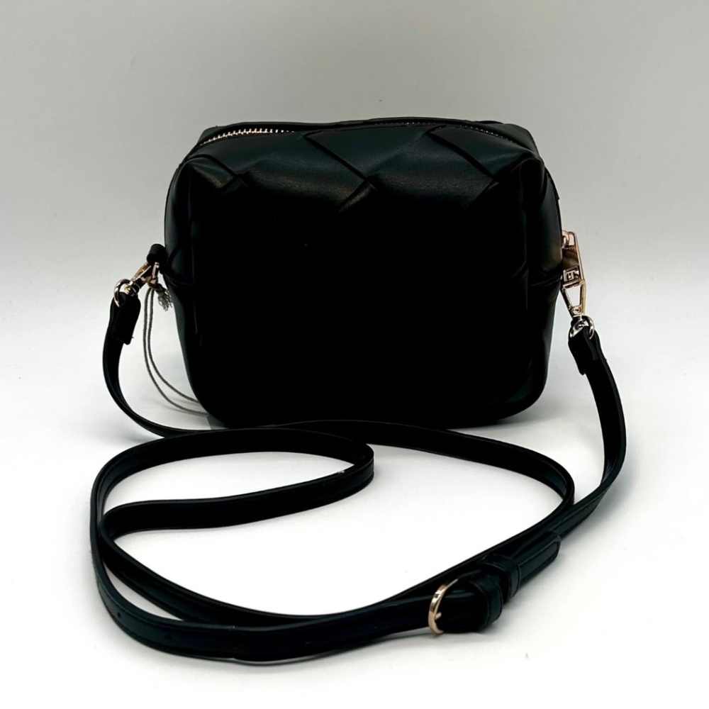 A New Day Black Cube Woven Crossbody - Picture 5 of 9